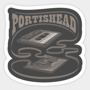 Portishead Exposed Cassette Sticker